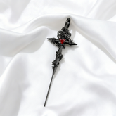 Luxe Gothic Rose Earrings